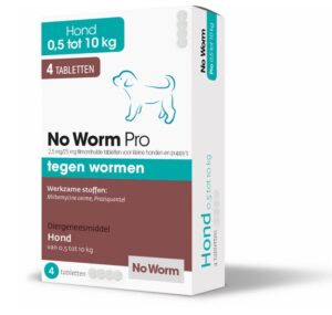 No Worm Pro hond